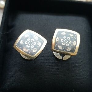 Gold Plated  Silver cufflinks